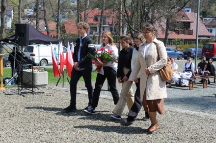 Delegacja Szkoły Podstawowej nr 5 - Wisła Jawornik